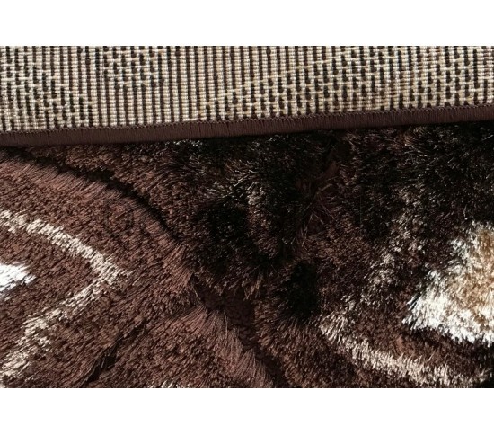 Високоворсний килим Loop Shaggy 8638A MOCCA - Висока якість за найкращою ціною в Україні зображення 2.